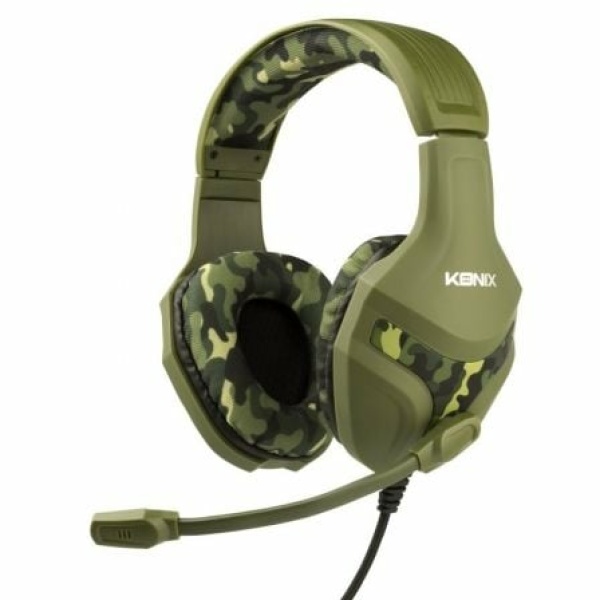 Auriculares Gaming con Micrófono Konix Mythics PS-400 para PS4/ Jack 3.5/ Camuflaje