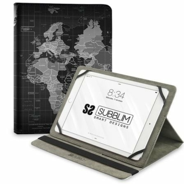 Funda Subblim Trendy Case World Map para Tablets de 10.1"-11"