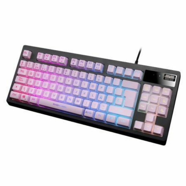 Teclado Gaming Mars Gaming MKAXPES/ Rosa - Imagen 2