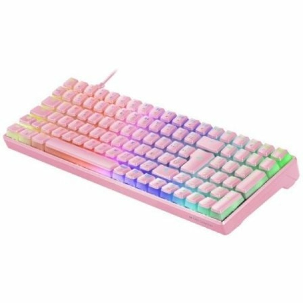 Teclado Gaming Mecánico Mars Gaming MKULTRAPRES Premium/ Rosa - Imagen 2