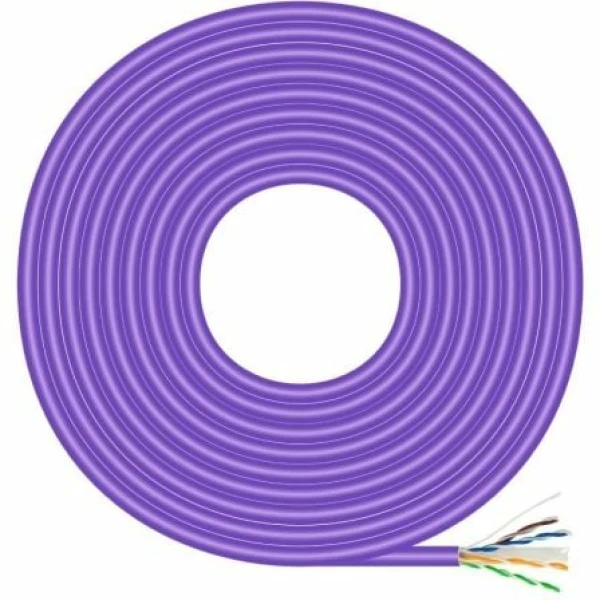 Bobina de Cable RJ45 AWG23 UTP Aisens A135-0748 Cat.6/ LSZH/ 305m/ Violeta - Imagen 2