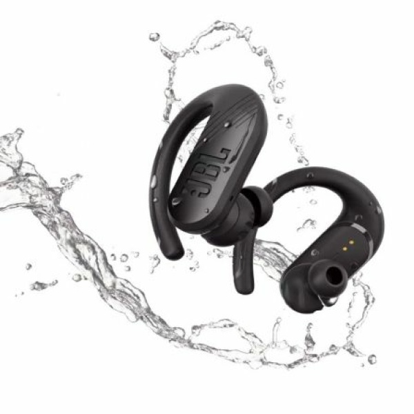 Auriculares Bluetooth JBL Endurance PEAK II con estuche de carga/ Autonomía 6h/ Negros - Imagen 2