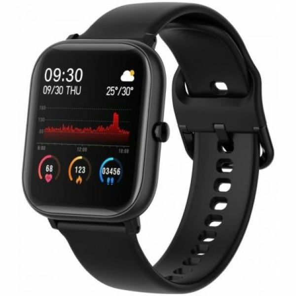 Smartwatch Jocca Pharma JP047N/ Notificaciones/ Frecuencia Cardíaca/ Negro