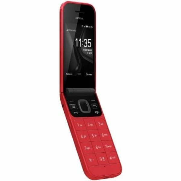 Teléfono Móvil Nokia 2720 Flip Dual SIM/ Rojo - Imagen 2