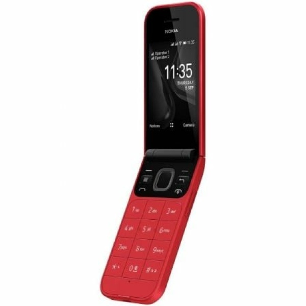 Teléfono Móvil Nokia 2720 Flip Dual SIM/ Rojo - Imagen 3