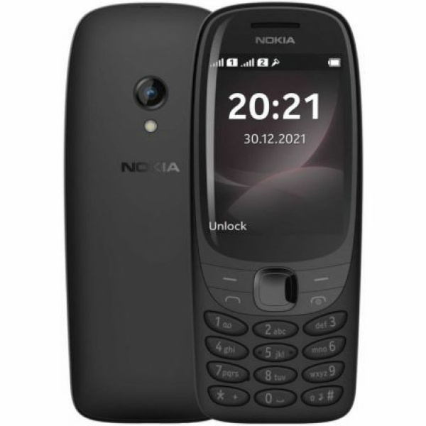 Teléfono Móvil Nokia 6310 Dual SIM/ Negro