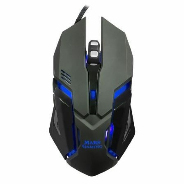 Ratón Gaming Mars Gaming MRM0/ Hasta 4000 DPI