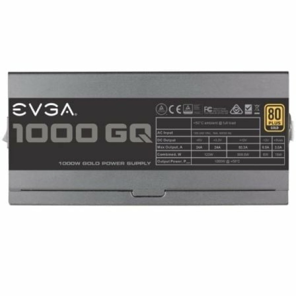 Fuente de Alimentación EVGA 1000 GQ/ 1000W/ Ventilador 13.5cm/ 80 Plus Gold - Imagen 3