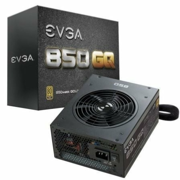 Fuente de Alimentación EVGA 850 GQ/ 850W/ Ventilador 13.5cm/ 80 Plus Gold