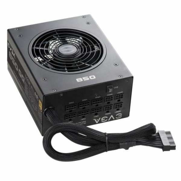 Fuente de Alimentación EVGA 850 GQ/ 850W/ Ventilador 13.5cm/ 80 Plus Gold - Imagen 2