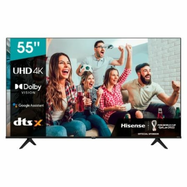 Televisor Hisense UHD TV 55A6G 55"/ Ultra HD 4K/ Smart TV/ WiFi