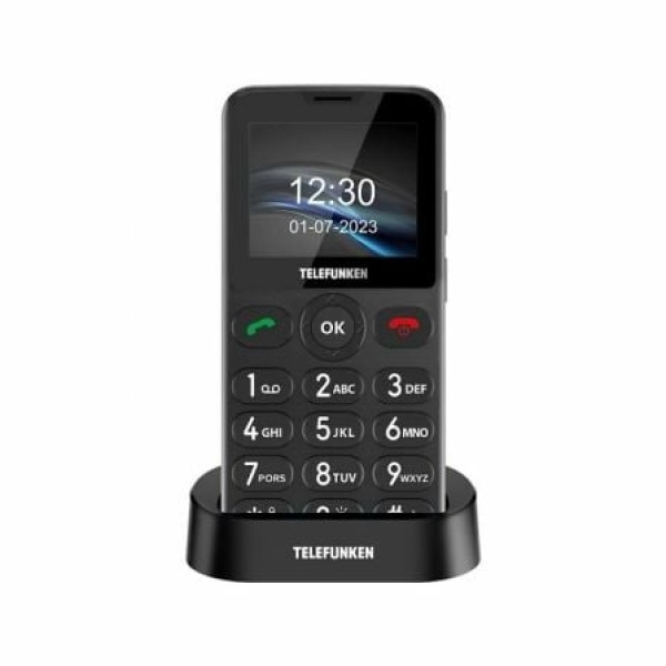 Teléfono Móvil Telefunken S415 para Personas Mayores/ Negro - Imagen 3