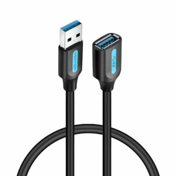 Cable Alargador USB 3.0 Vention CBHBI/ USB Macho - USB Hembra/ 5Gbps/ 3m/ Negro - Imagen 3