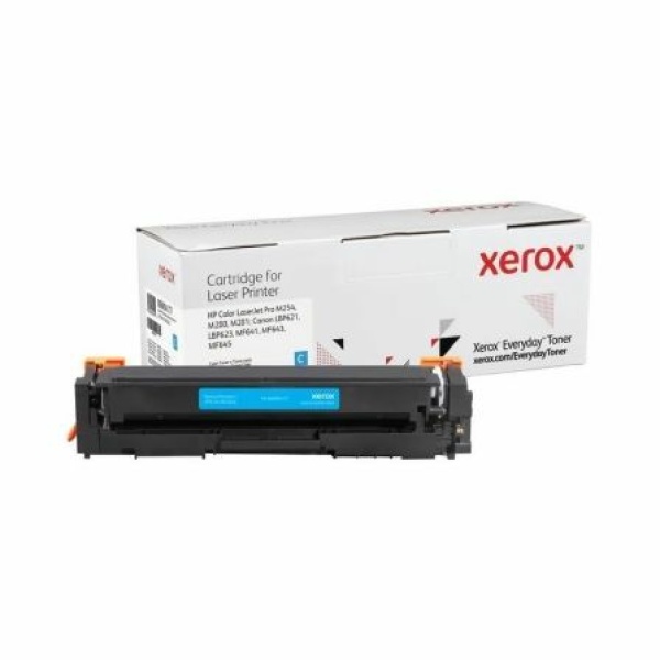 Tóner compatible Xerox 006R04177 compatible con HP CF541A/CRG-054C/ 1300 páginas/ Cian