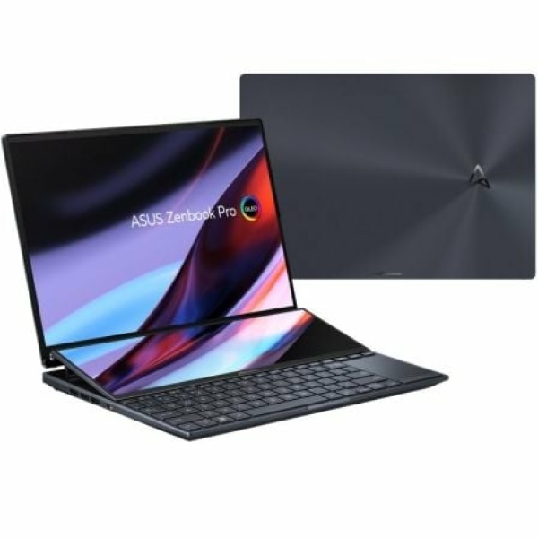 Portátil Asus ZenBook Pro 14 Duo OLED UX8402VV-P1018W Intel Core i9-13900H/ 32GB/ 1TB SSD/ GeForce RTX 4060/ 14.5" + 12.7" Táctil/ Win11 - Imagen 2