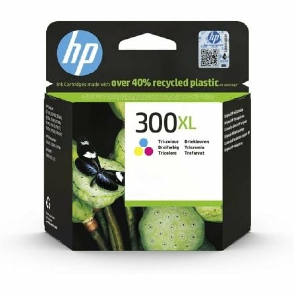 Cartucho de Tinta Original HP nº300 XL Alta Capacidad/ Tricolor