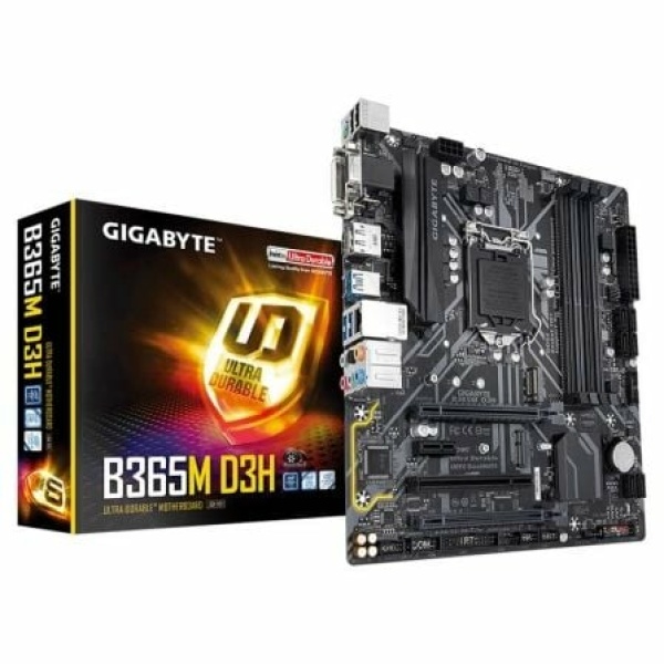 Placa Base Gigabyte B365M D3H Socket 1151/ Micro ATX