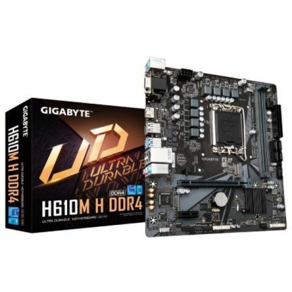 Placa Base Gigabyte H610M H DDR4 Socket 1700/ Micro ATX