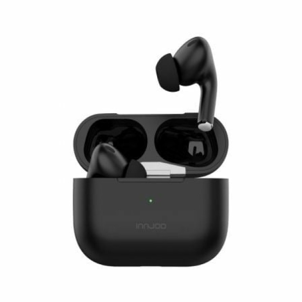 Auriculares Bluetooth Innjoo GO PRO con estuche de carga/ Autonomía 4h/ Negros