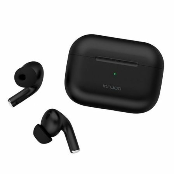 Auriculares Bluetooth Innjoo GO PRO con estuche de carga/ Autonomía 4h/ Negros - Imagen 3