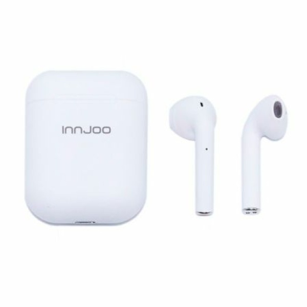 Auriculares Bluetooth Innjoo GO V2 con estuche de carga/ Blancos - Imagen 2