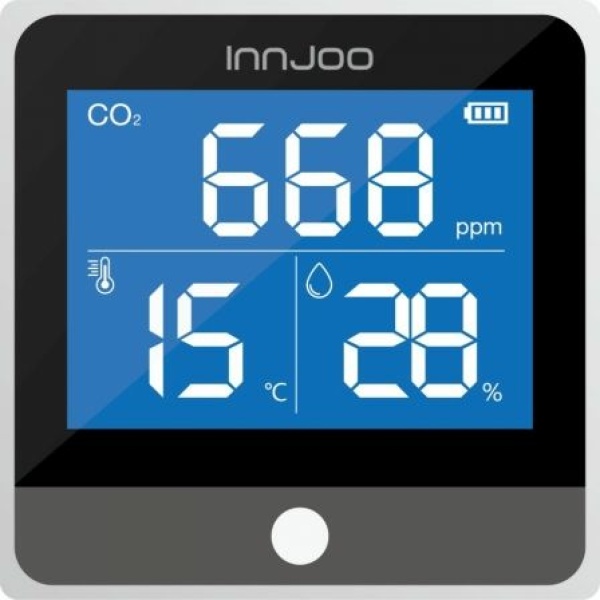 Medidor de CO2 - Calidad del Aire Innjoo/ Múltiples Alertas