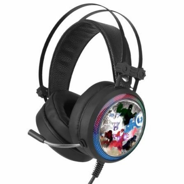 Auriculares Gaming con Micrófono Marvel Avengers 002/ USB