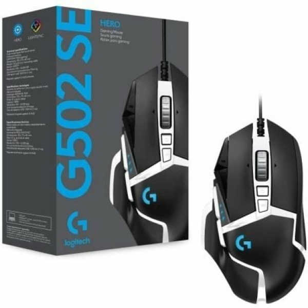 Ratón Gaming Logitech G502 Hero Special Edition/ Hasta 25600 DPI