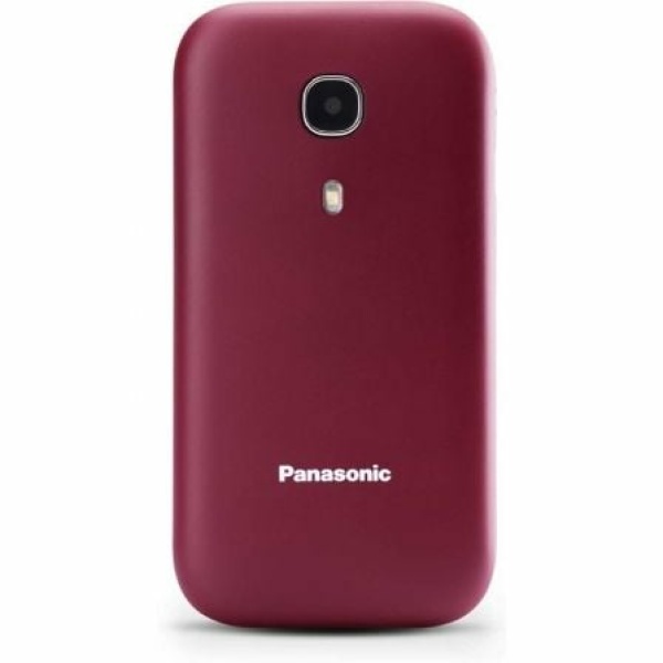 Teléfono Móvil Panasonic KX-TU400EXRM para Personas Mayores/ Rojo Granate - Imagen 2