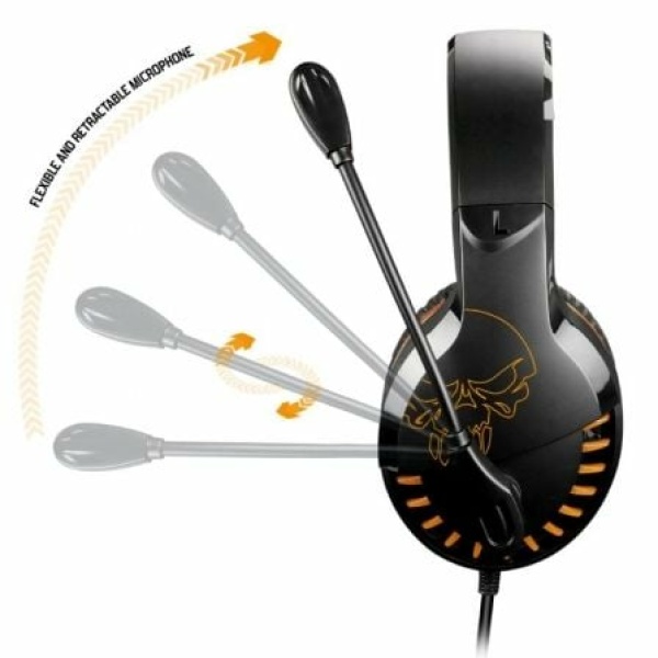 Auriculares Gaming con Micrófono Spirit of Gamer PRO-H3 MultiPlataforma Edition/ Jack 3.5/ Naranja - Imagen 2