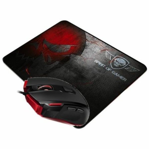 Pack Gaming Spirit of Gamer PRO-M3/ Ratón Óptico + Alfombrilla - Imagen 2