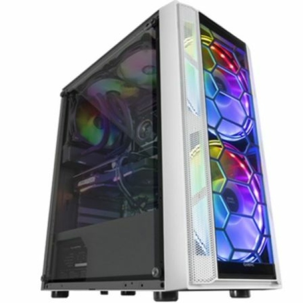 Caja Gaming Semitorre Mars Gaming MC500/ Blanca