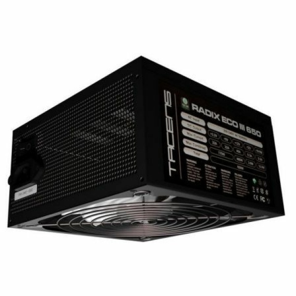 Fuente de Alimentación Tacens Radix ECO III/ 650W/ Ventilador 14cm - Imagen 2