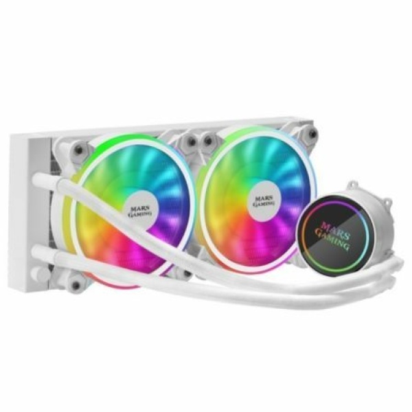 Sistema de Refrigeración Líquida Mars Gaming ML240W/ Blanco - Imagen 2