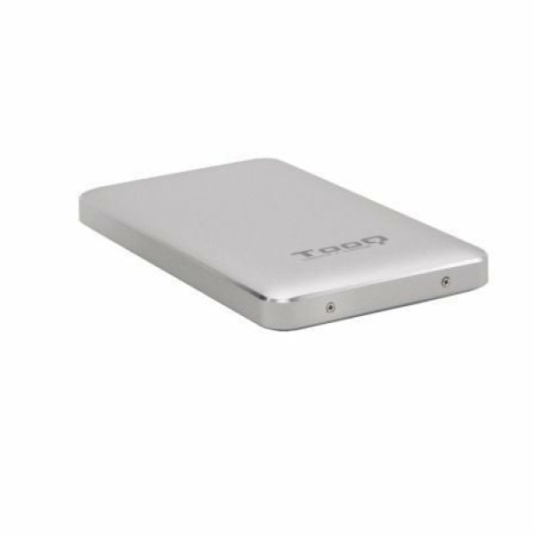 Caja Externa para Disco Duro de 2.5" TooQ TQE-2531S/ USB 3.1/ Incluye Adaptador USB a USB Tipo-C