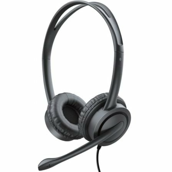 Auriculares Trust Mauro 17591/ con Micrófono/ USB/ Negro