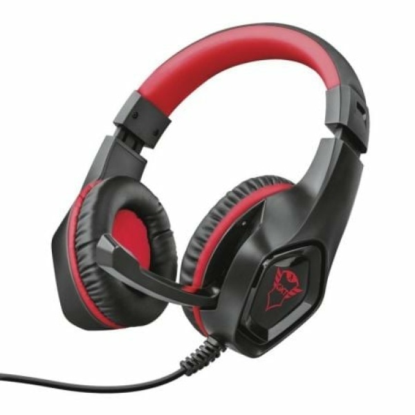 Auriculares Gaming con Micrófono Trust Gaming GXT 404R Rana/ Jack 3.5/ Rojos