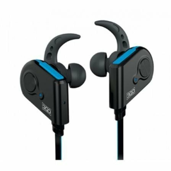 Auriculares Inalámbricos Deportivos 3GO TREK2/ con Micrófono/ Bluetooth/ Negros