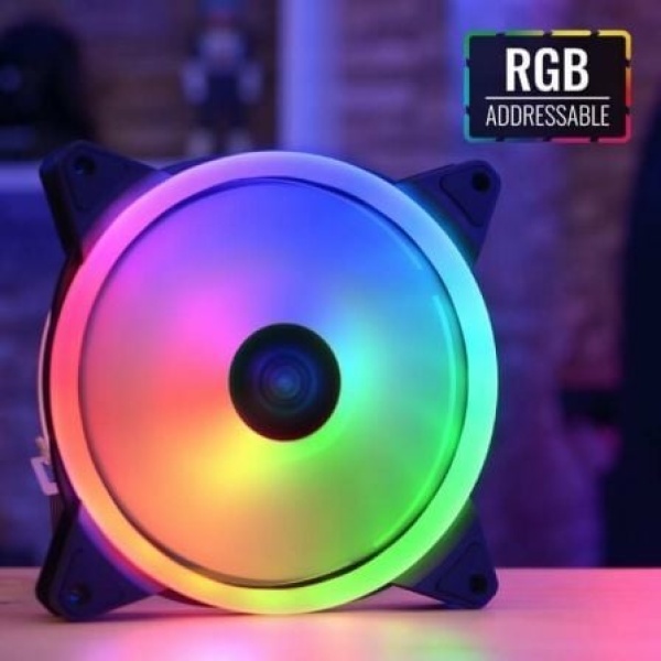 Ventilador Aerocool Dúo 14/ 14cm/ RGB - Imagen 3