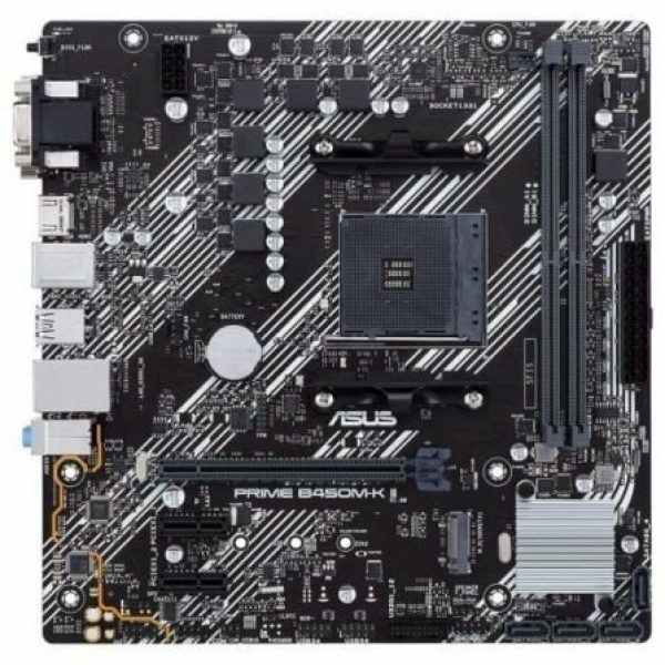 Placa Base Asus Prime B450M-K II Socket AM4/ Micro ATX - Imagen 3