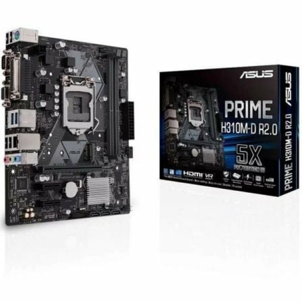 Placa Base Asus Prime H310M-D R2.0 Socket 1151/ Micro ATX