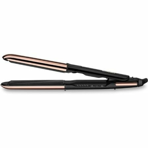 Plancha para el Pelo BaByliss Pure Metal ST481E/ Negra y Oro Rosa