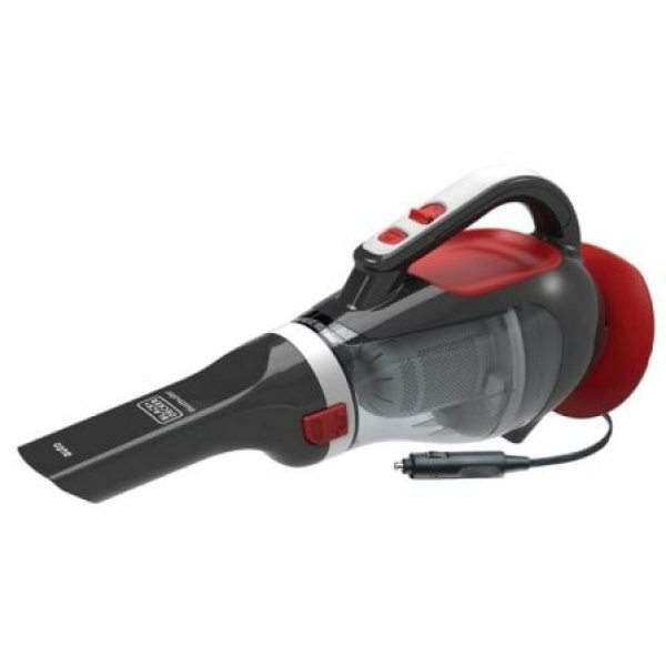 Aspirador de Mano con adaptador mechero Black+Decker ADV-1200/ 12V/ Depósito 610ml