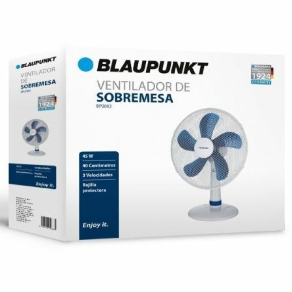 Ventilador de Sobremesa Blaupunkt BP2002/ 45W/ 5 Aspas 40cm/ 3 velocidades - Imagen 2