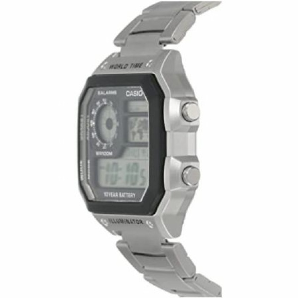 Reloj Digital Casio Collection Men AE-1200WHD-1AVEF/ 45mm/ Plata - Imagen 2