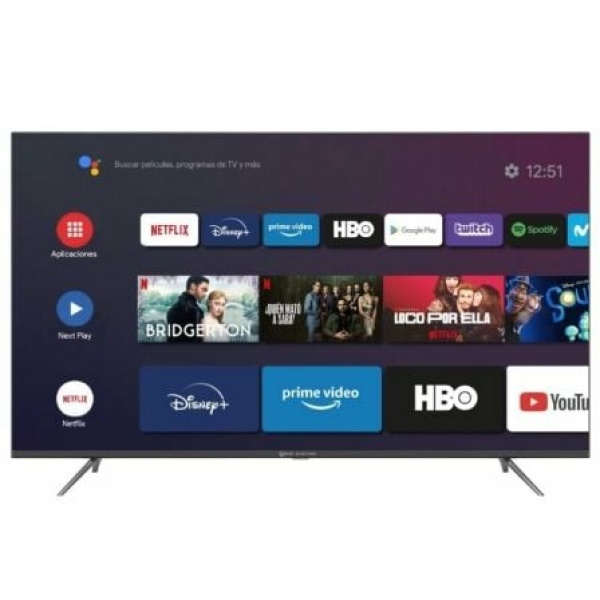 Televisor Eas Electric DLED E50AN90H 50"/ Ultra HD 4K/ Smart TV/ WiFi