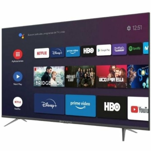 Televisor Eas Electric DLED E50AN90H 50"/ Ultra HD 4K/ Smart TV/ WiFi - Imagen 2