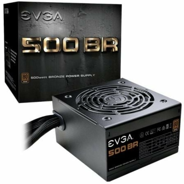 Fuente de Alimentación EVGA 500 BR/ 500W/ Ventilador 12cm/ 80 Plus Bronze