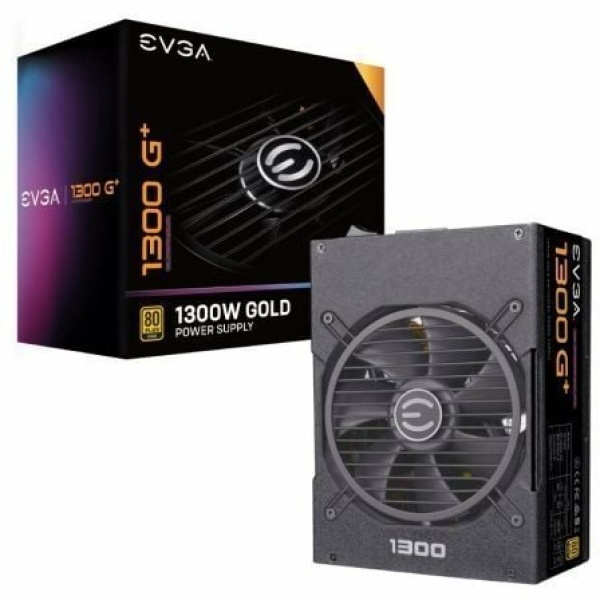 Fuente de Alimentación EVGA 1300 G+ Supernova/ 1300W/ Ventilador 13.5cm/ 80 Plus Gold