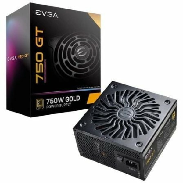 Fuente de Alimentación EVGA 750 GT Supernova/ 750W/ Ventilador 13.5cm/ 80 Plus Gold